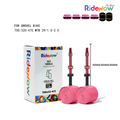 RideNow TPU Inner tube Aluminum Alloy Valve 2PC for Gravel Bike 700/32C-47C MTB 29/1.5-2.0