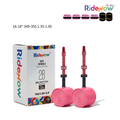 RideNow TPU Inner tube Aluminum Alloy Valve 2PC for Brompton/Birdy 16-18" 349-355 1.35-1.95