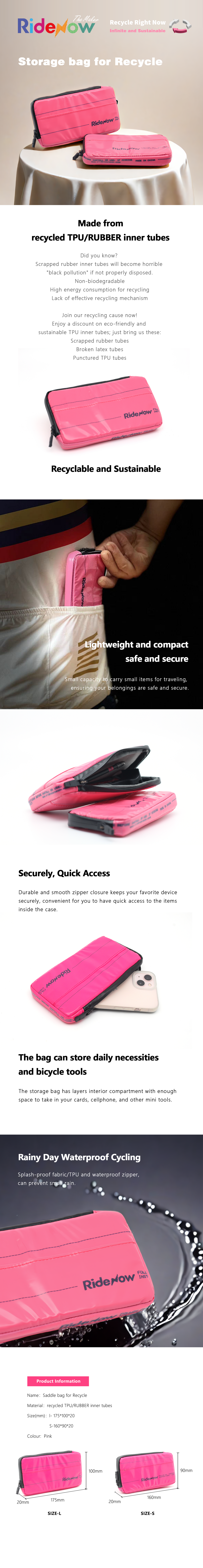 RideNow Recycle Right Now - Storage bag for Recycle 详情图