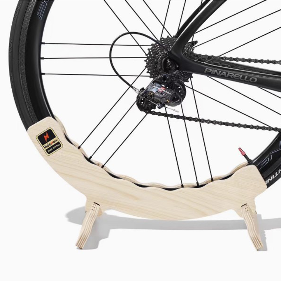 RideNow-Wooden Bike Stand