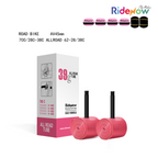RideNow TPU Inner Tube Road Bike 700x18-28C, 700x18-32C, 700x28-38C, 2 Pack | 700C bicycle inner tube with Presta valve 45/65/85 mm, 19g/24g/36g/39g