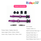 RideNow 7075 Alalloy tubeless valve