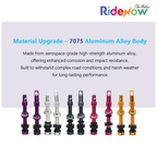 RideNow 7075 Alalloy tubeless valve