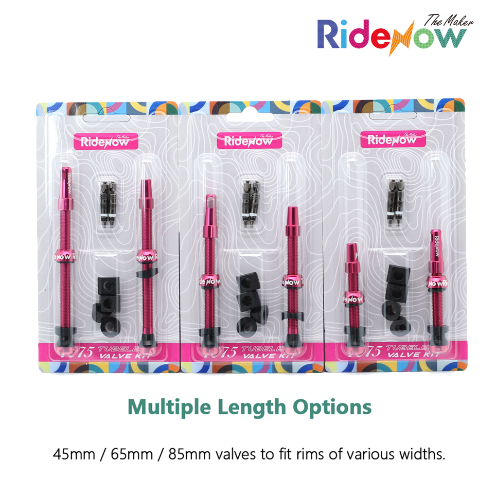 RideNow 7075 Alalloy tubeless valve