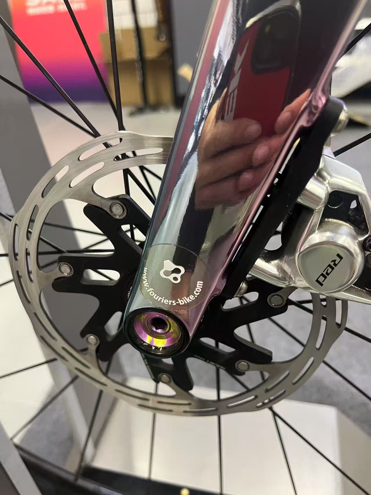 RideNow Titanium Thru-axle