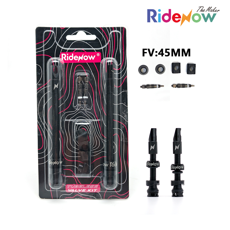 RideNow Tubeless Valve Stem Set