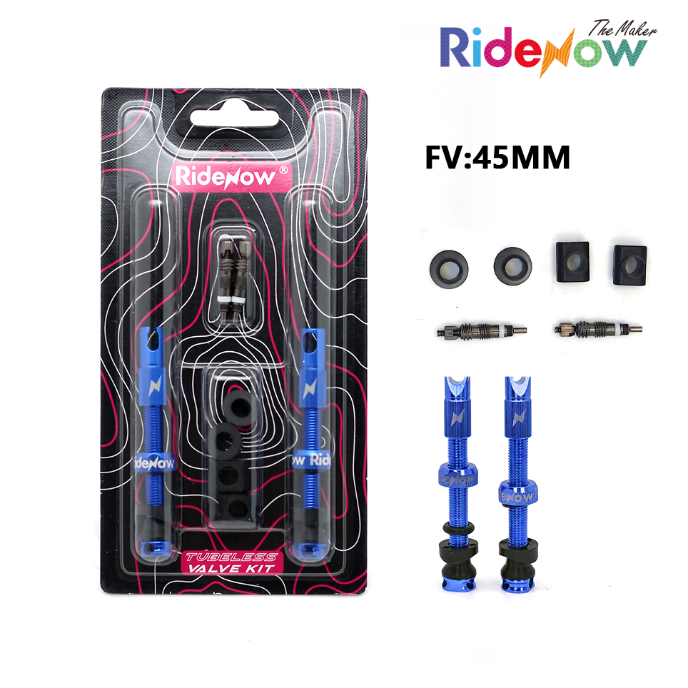 RideNow Tubeless Valve Stem Set