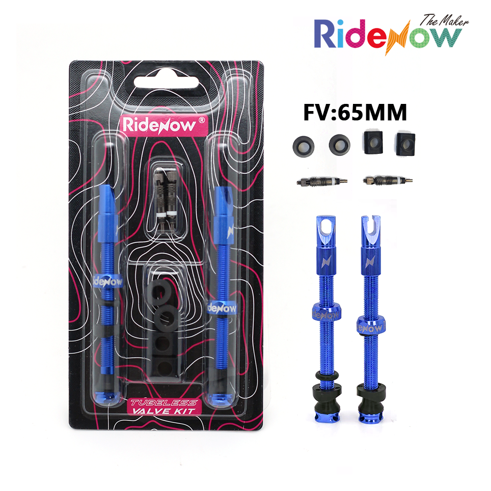 RideNow Tubeless Valve Stem Set