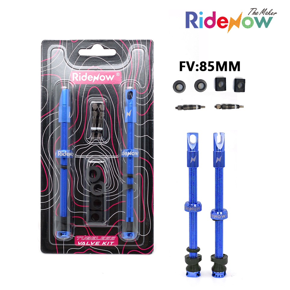 RideNow Tubeless Valve Stem Set