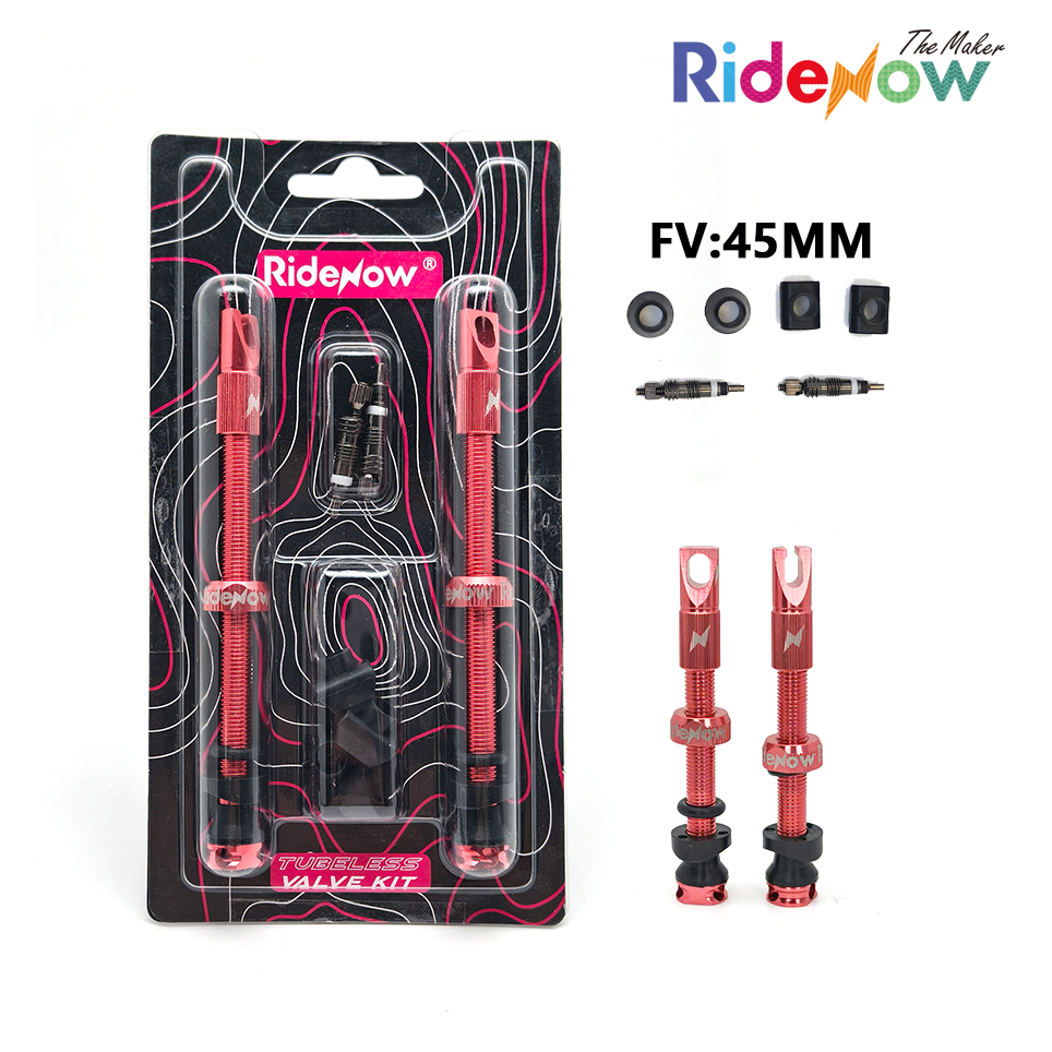 RideNow Tubeless Valve Stem Set