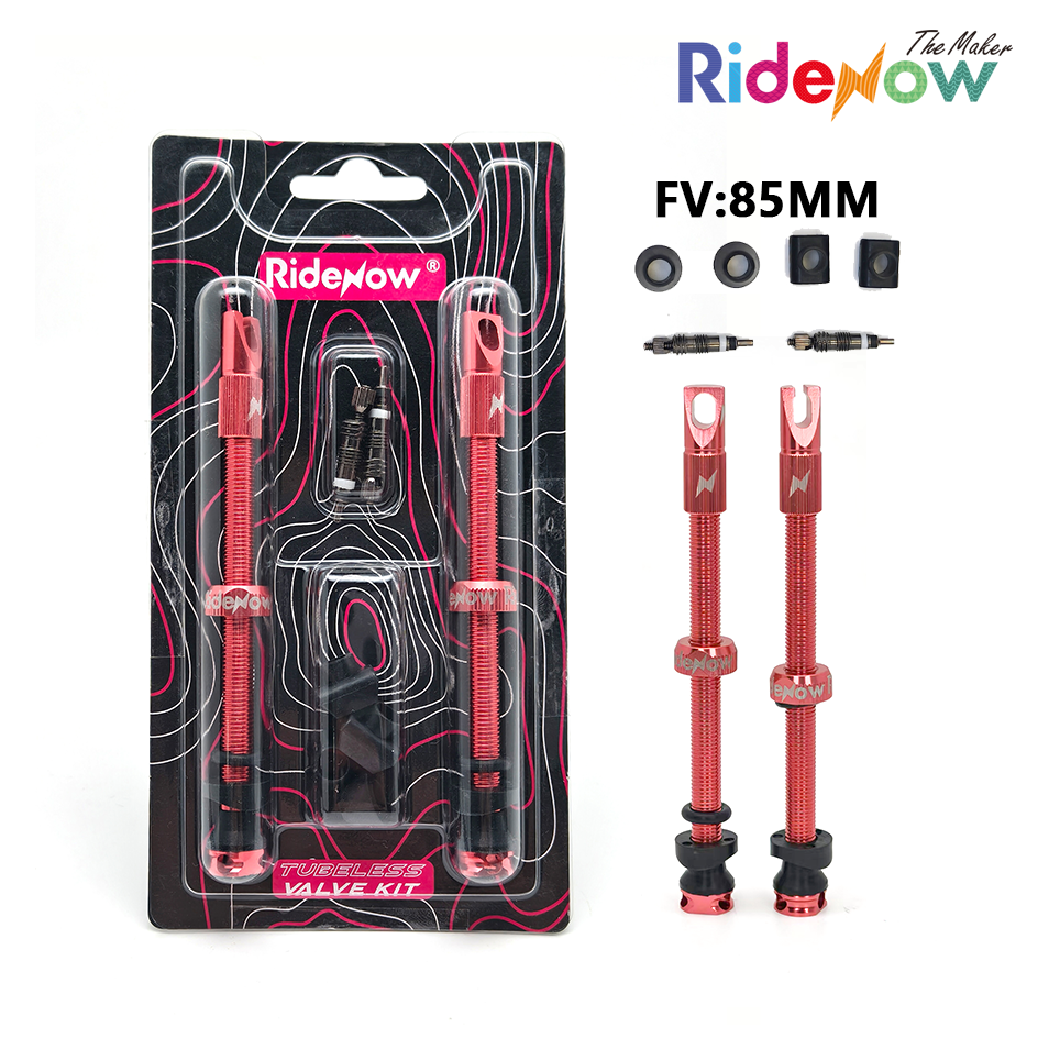 RideNow Tubeless Valve Stem Set