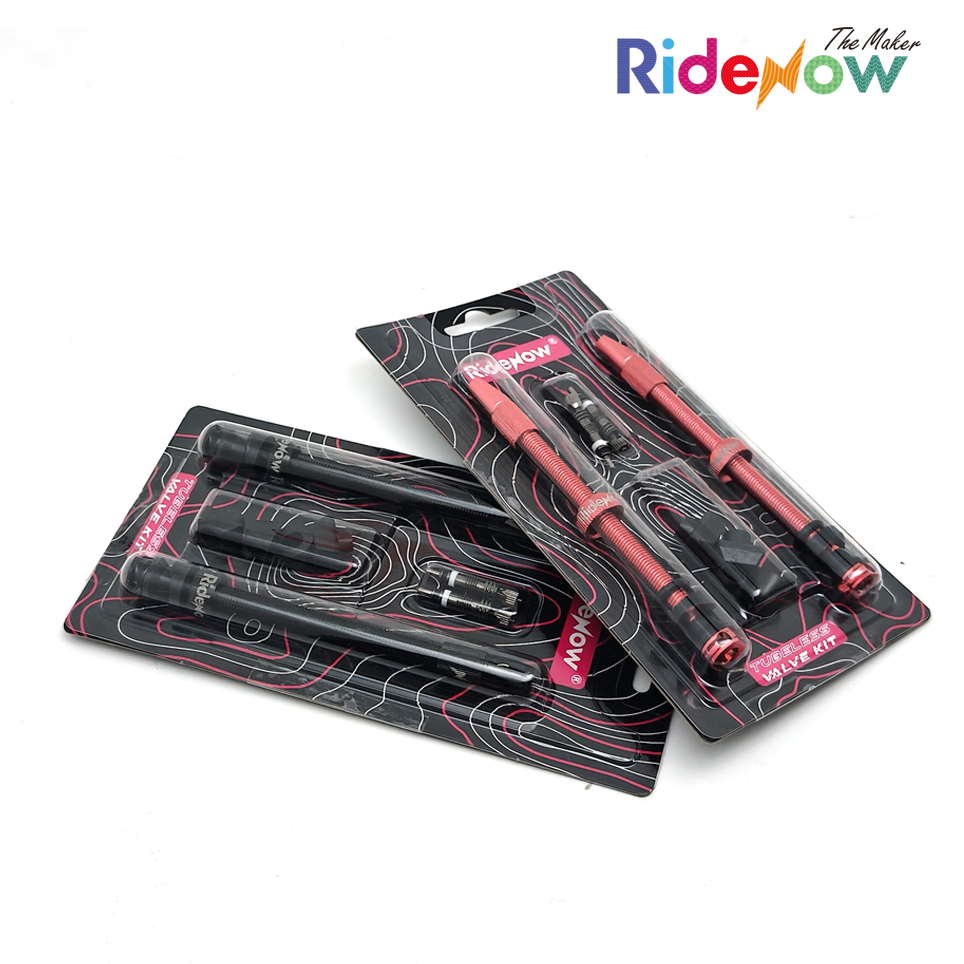 RideNow Tubeless Valve Stem Set