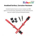 RideNow Tubeless Valve Stem Set