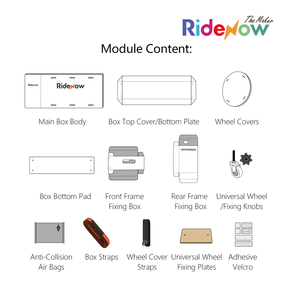 RideNow New Bike Travel Case