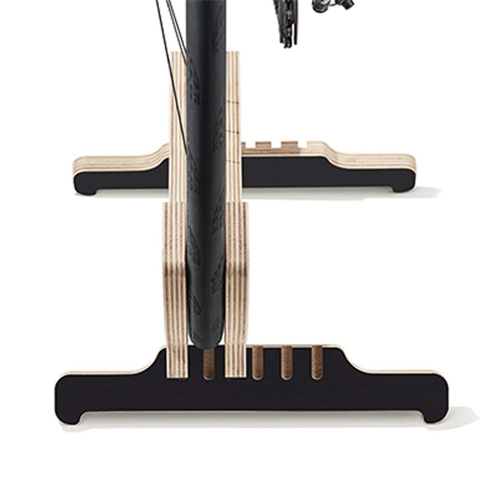 RideNow-Wooden Bike Stand